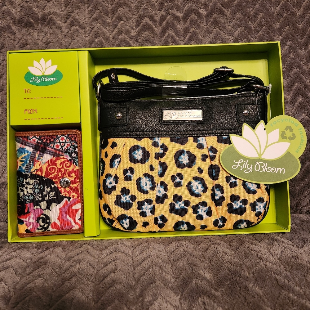 Lily Bloom Ella crossbody purse & wallet set